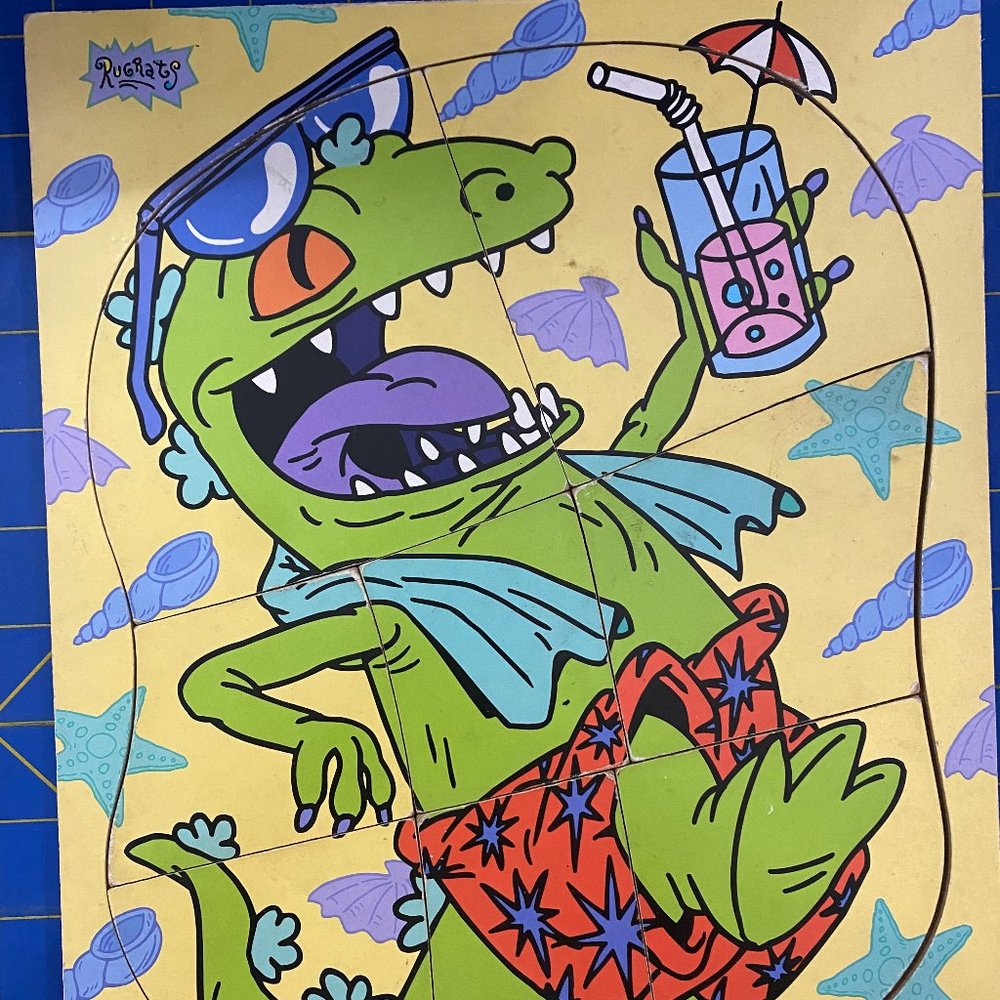 Rugrats Dinosaur Wood Puzzle